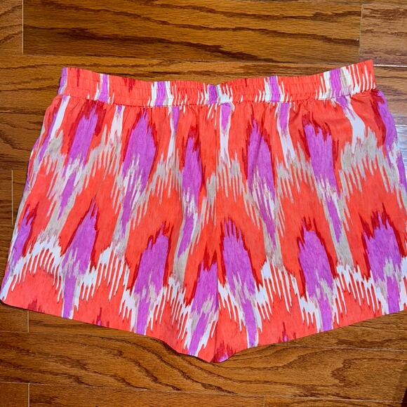 Michael Michael Kors Multicolor Ikat Pattern Summer Beach Shorts Size Large - Picture 10 of 13